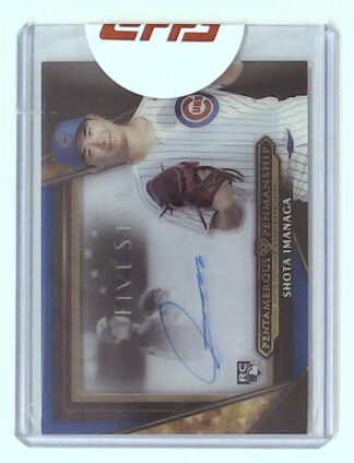 2024 topps five star shota imanaga auto 04/15