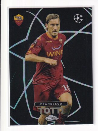 23/24 Topps chrome UEFA shadow etch Francesco totti be-5