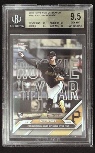 2024 Topps now Offseason #OS2 Paul Skenes /43593 BGS9.5