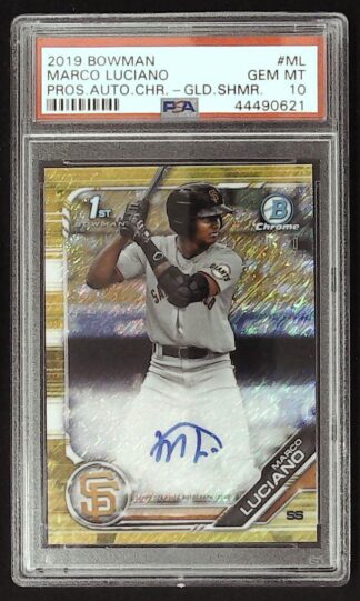 2019 Bowman Marco Luciano auto 30/50