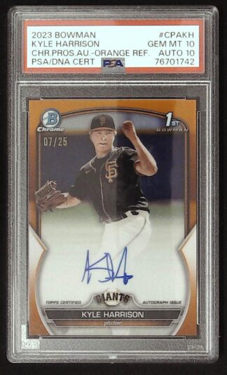 2023 Bowman Kyle Harrison auto 07/25