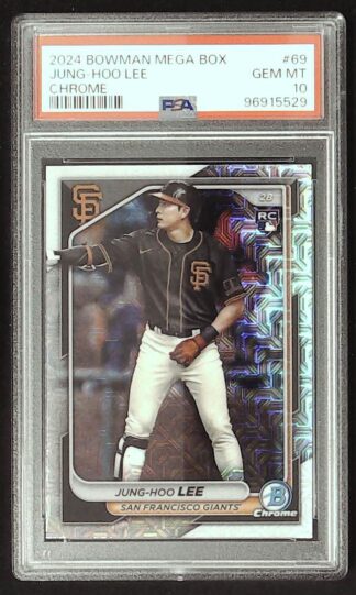 2024 bowman mega box jung-hoo lee psa 10